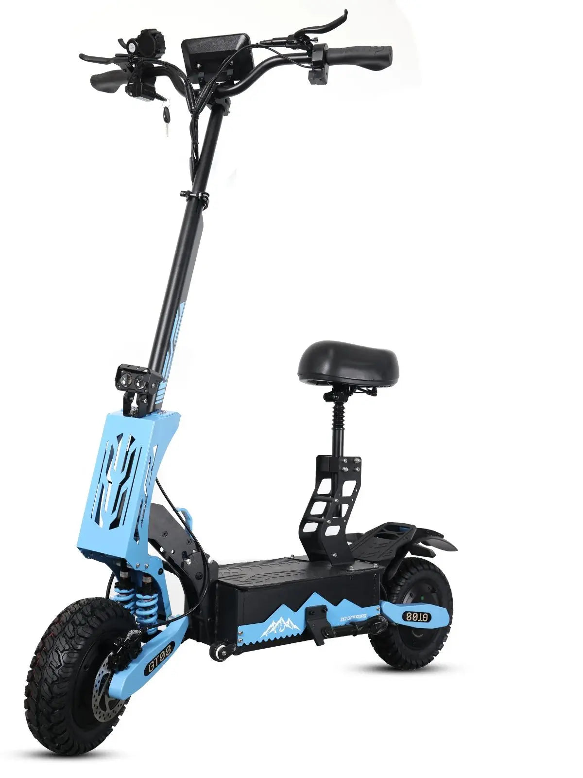 Arwibon Dual Motor 5600W Folding Electric Scooter For Adults