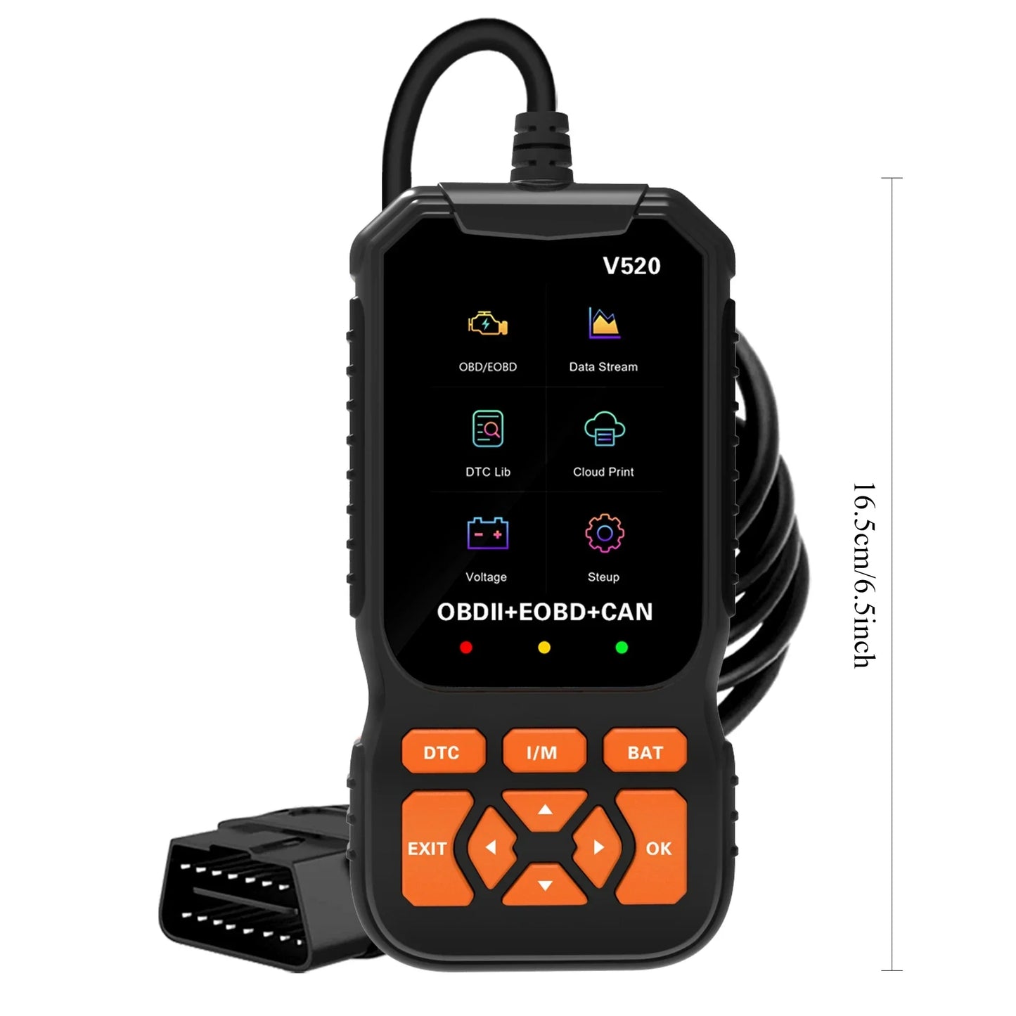 OBD2 Car Scanner Diagnostic Tool Fault Code Reader