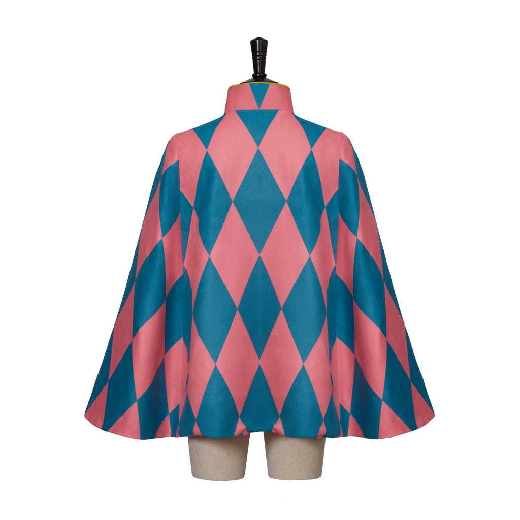 Howl Anime Cosplay Cloak Cape Costume For Adults Halloween
