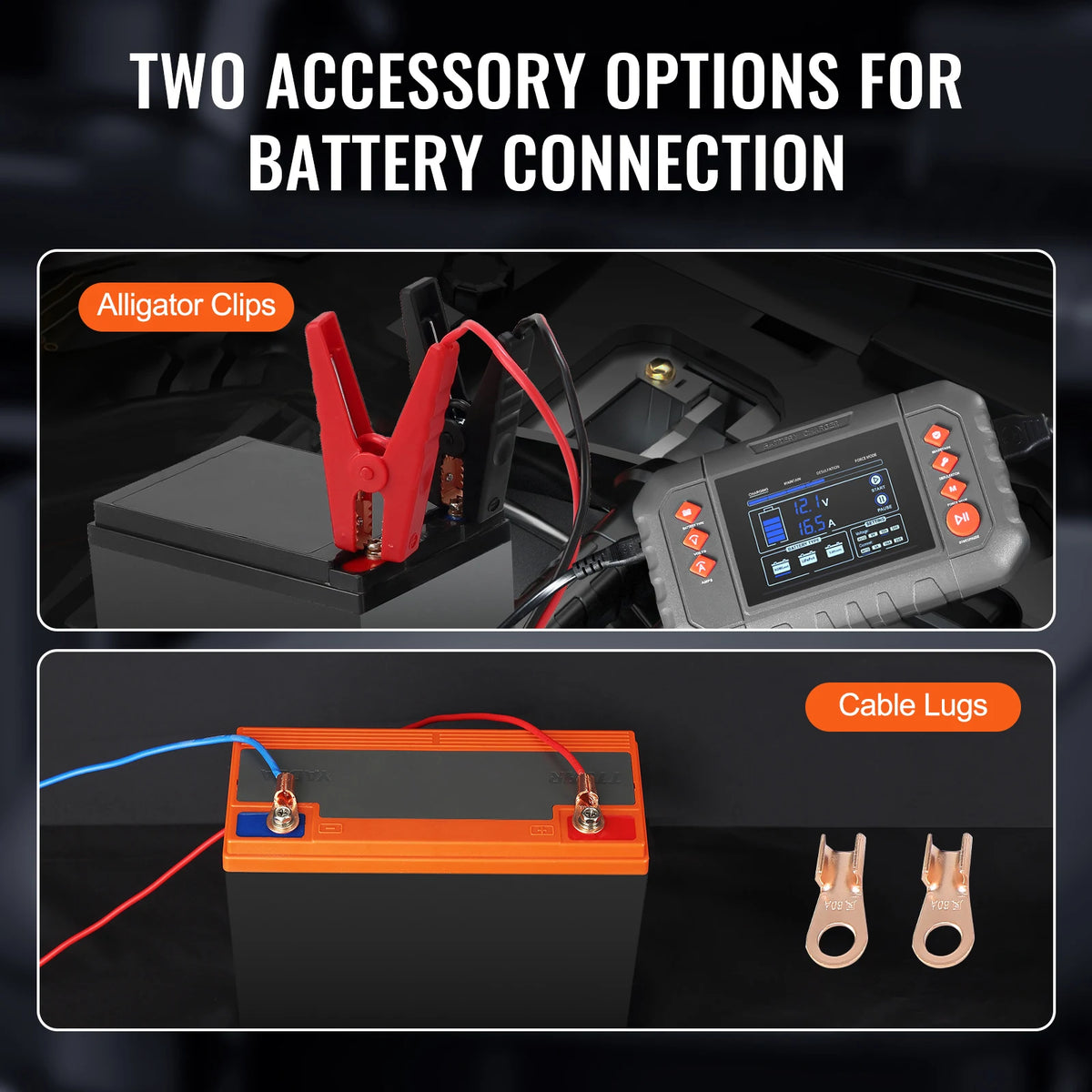SucceBuy Smart 20 Amp Lithium Lead Acid Battery Charger