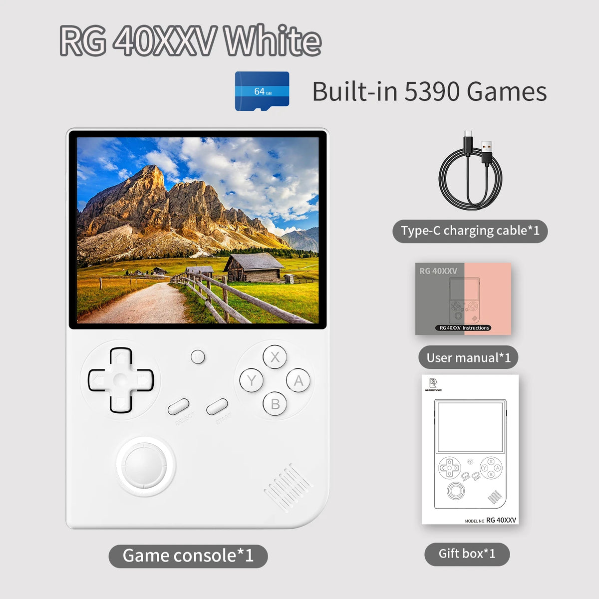 Anbernic RG40XXV Classic Retro Handheld Game Console