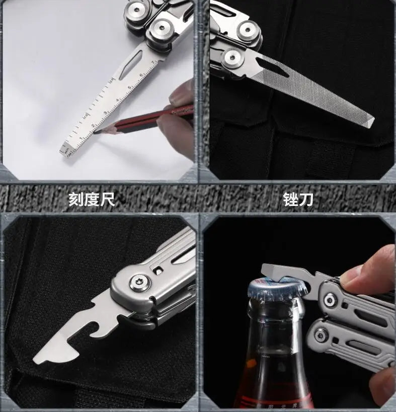 Daicamping DL10 Emergency Plier Folding Knife Multitool Survival Gear