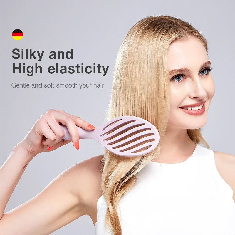 MR.GREEN Hollow Out Hair Brush Scalp Massage Detangler Tool