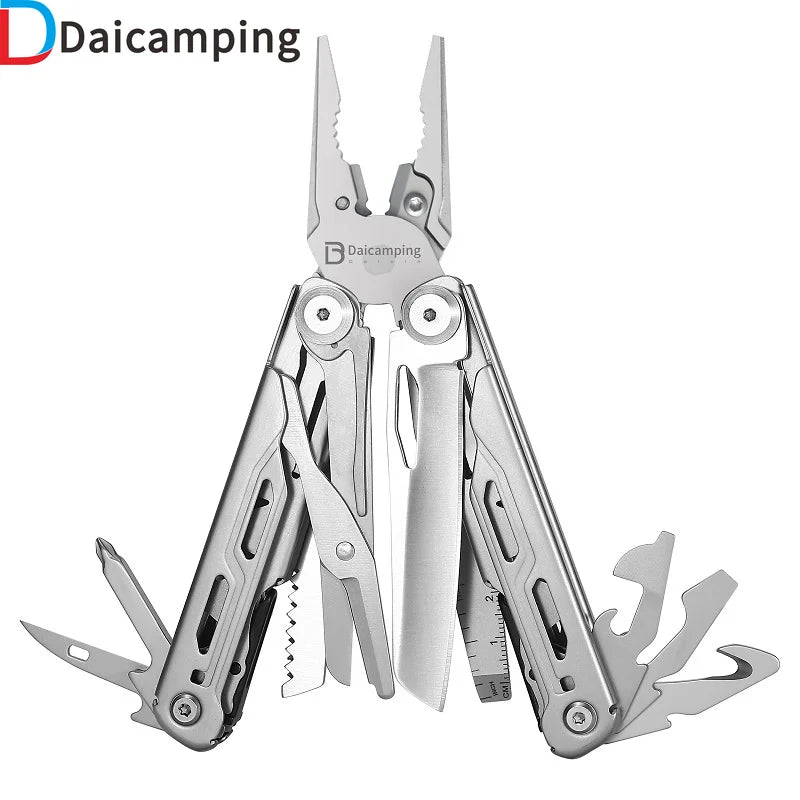 Daicamping DL10 Emergency Plier Folding Knife Multitool Survival Gear