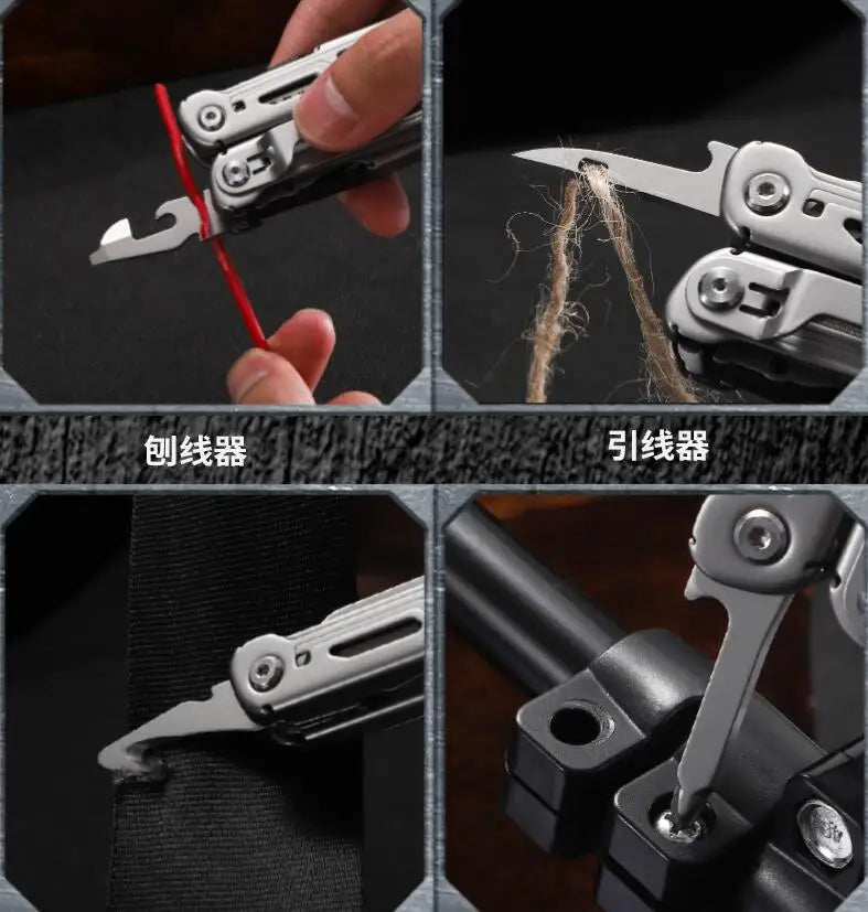 Daicamping DL10 Emergency Plier Folding Knife Multitool Survival Gear