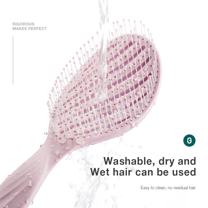 MR.GREEN Hollow Out Hair Brush Scalp Massage Detangler Tool