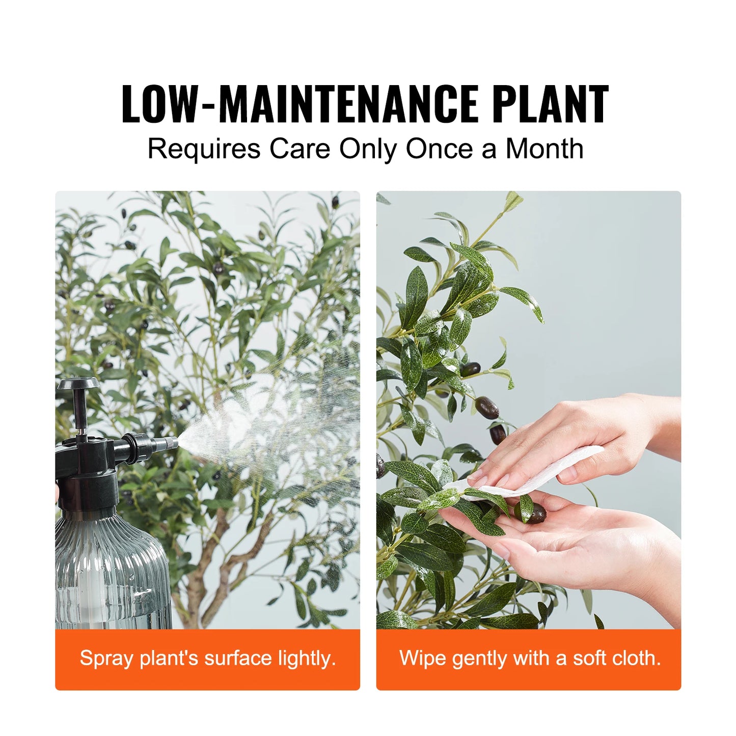 SucceBuy Artificial Olive Tree Lifelike Indoor Plant
