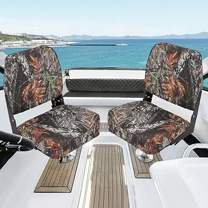 Low Back Fold Down Boat Seats For Fishing And Boating