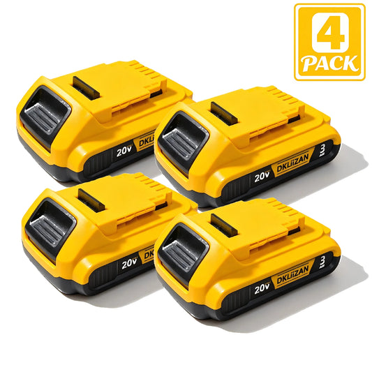 Rechargeable 20V Battery Pack Compatible With Dewalt Power Tools