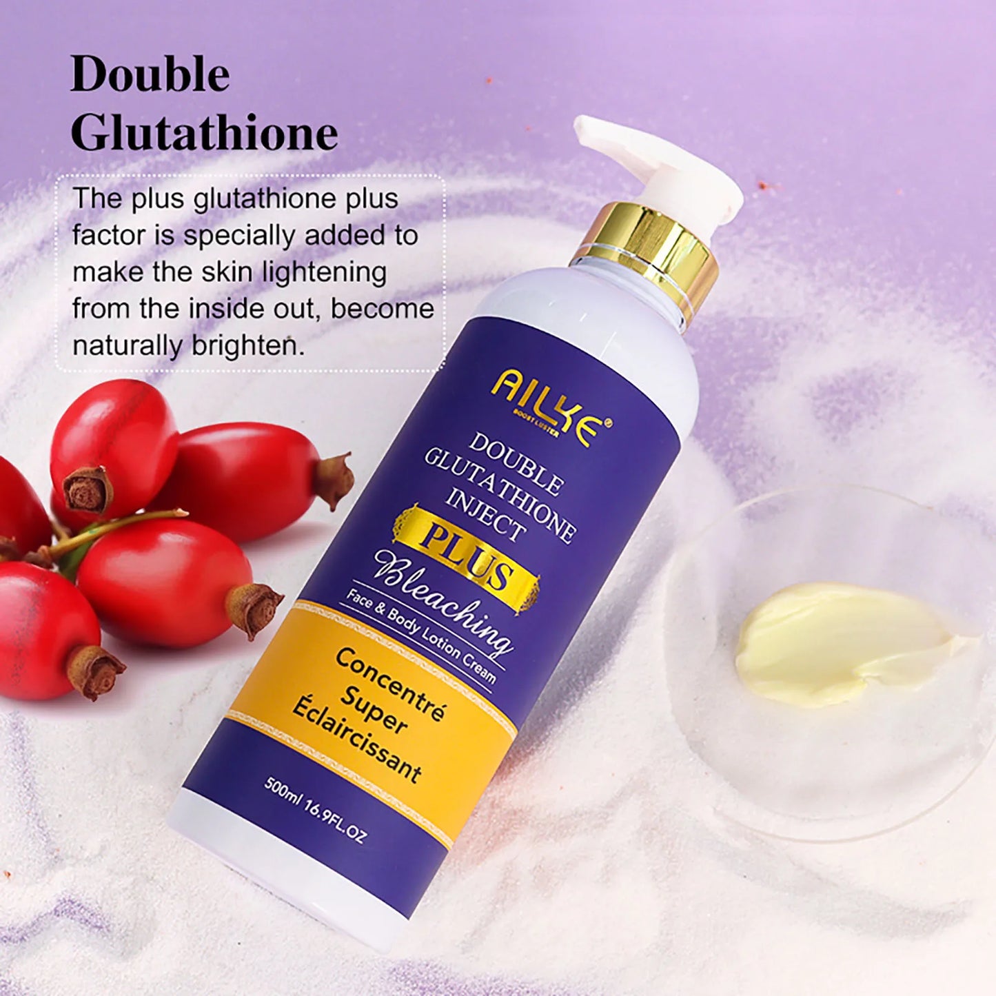 AILKE Brightening Body Milk For Even Skin Tone And Whitening
