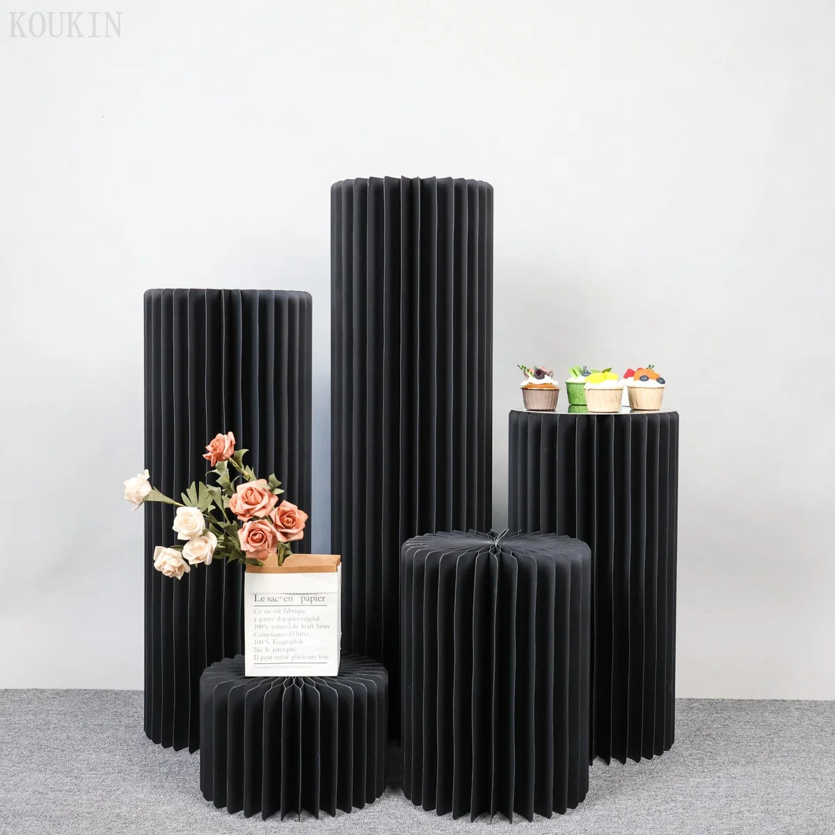 Round Pedestal Dessert Stand for Wedding Centerpieces and Vases