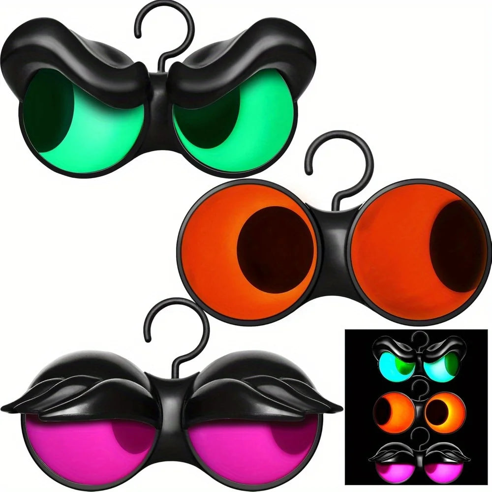 Animated Halloween Flashing Peeping Eyes Decorations With Timer
