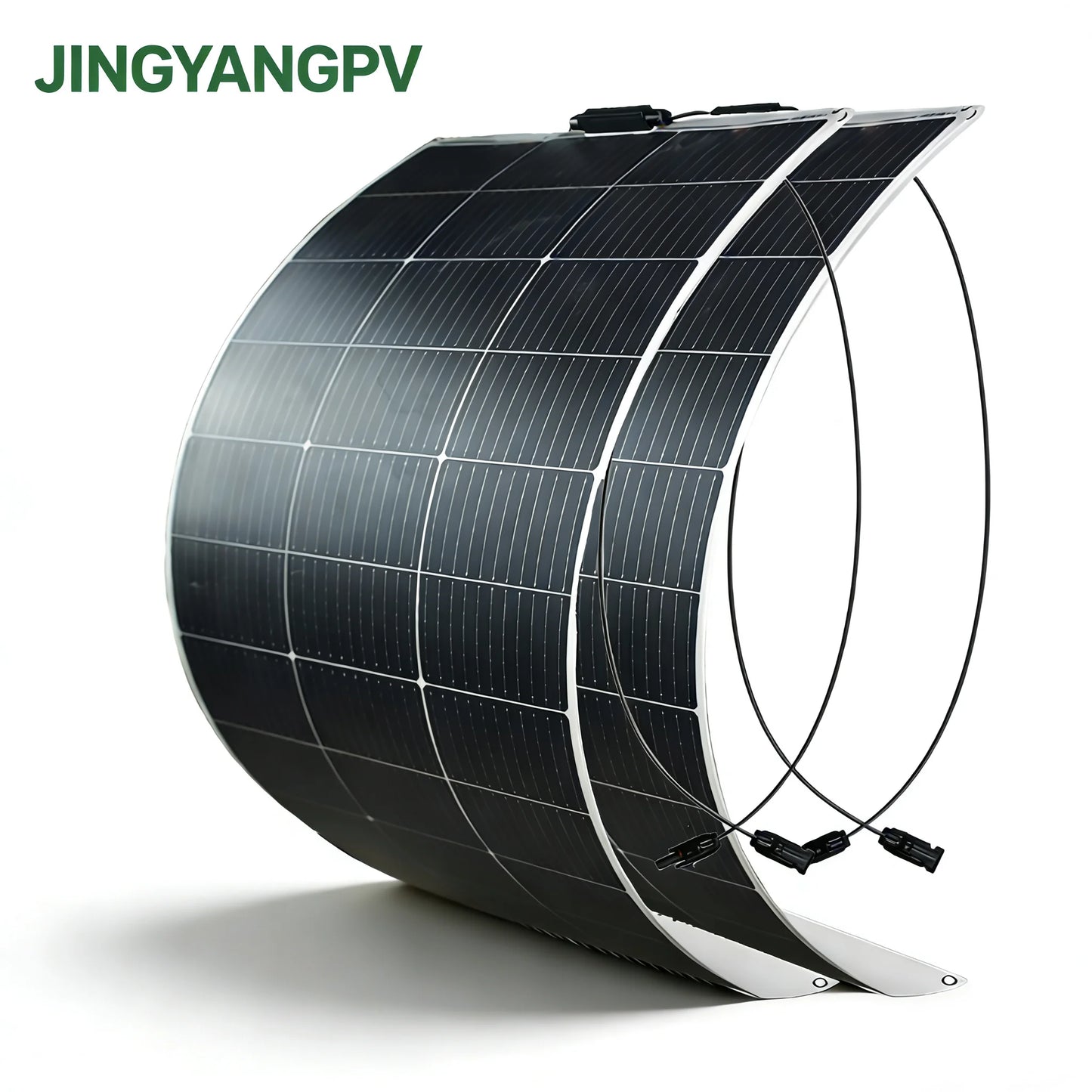 JINGYANGPV 125W Flexible 18V Monocrystalline Solar Panel For 12V 24V Systems
