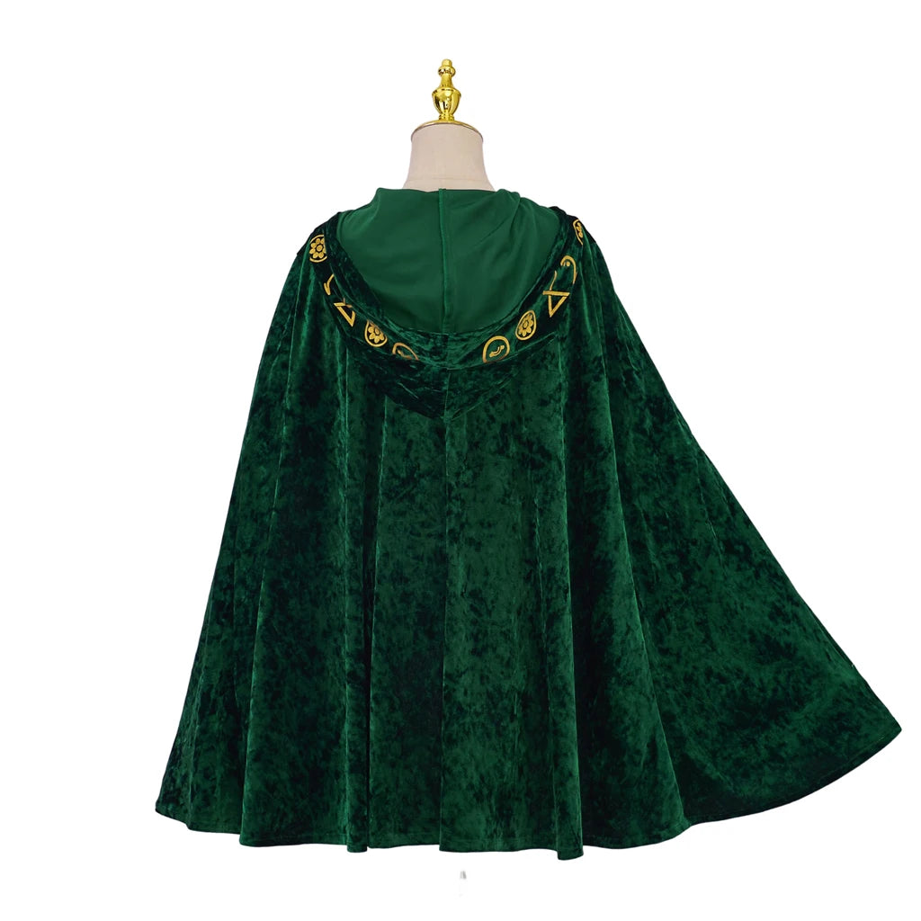 Winifred Sanderson Cosplay Witch Cloak Costume For Halloween