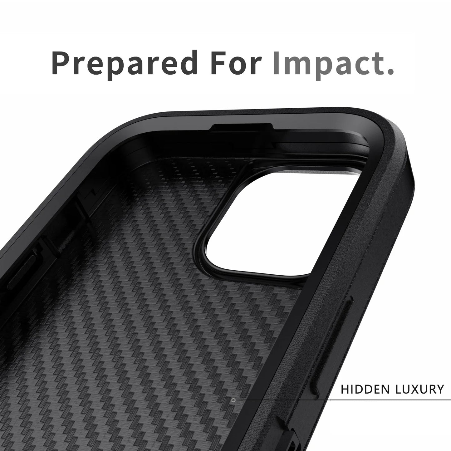 Rugged Hybrid Shockproof Kickstand Case For iPhone Series