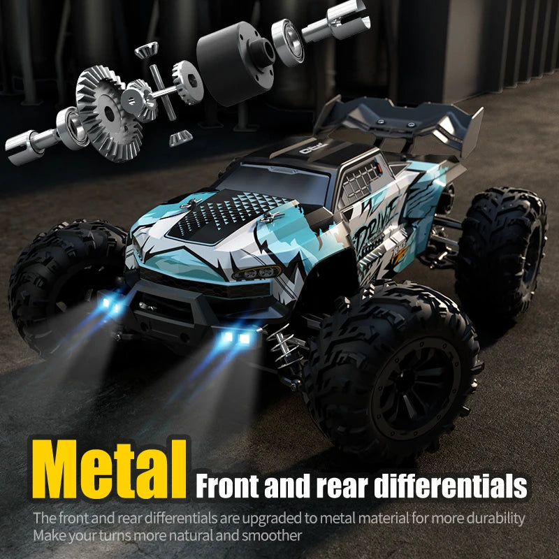 WLtoys 16101 Pro 1:16 Enhanced 4WD RC Car With LED