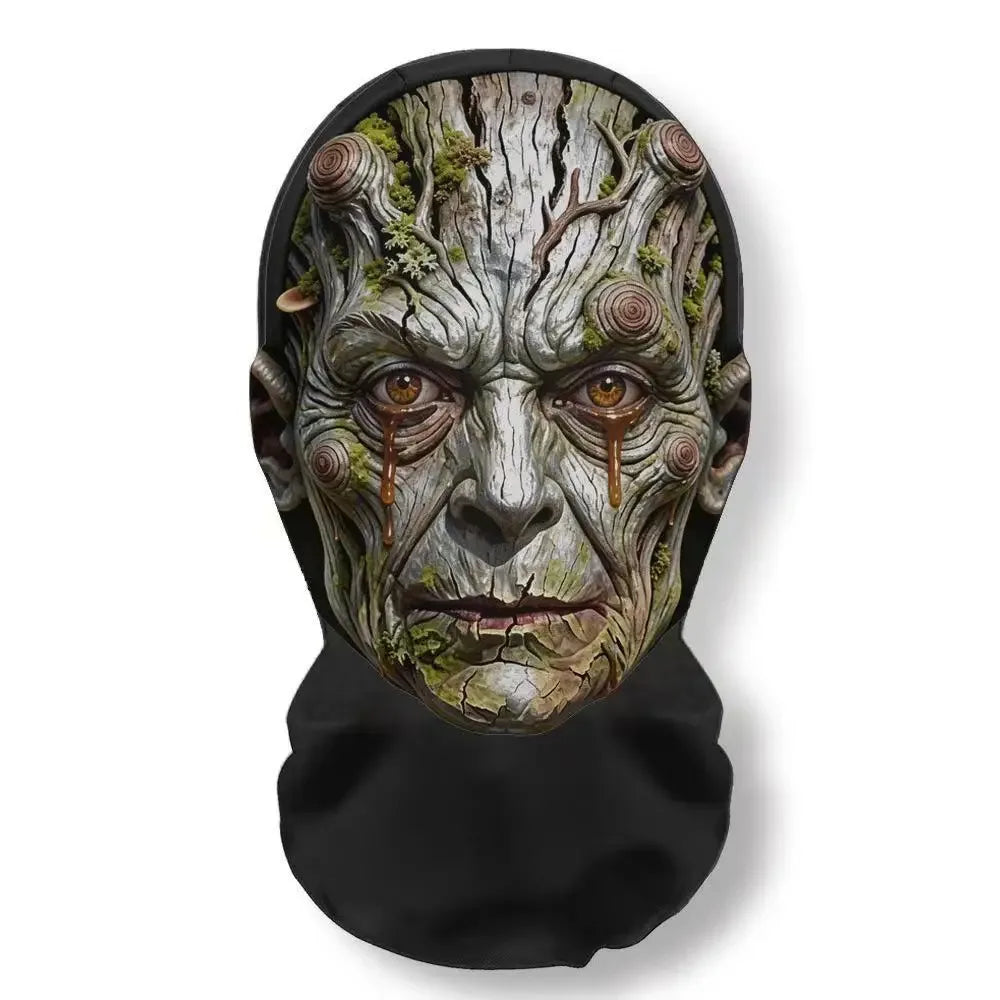 Realistic Abstract Cosplay Mask For Parties And Costume Events