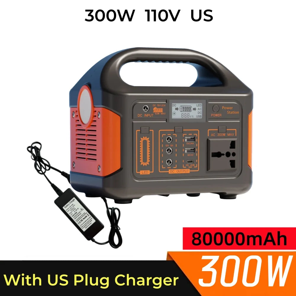 Jsdsolar 500W Portable Solar Power Station 110V 220V