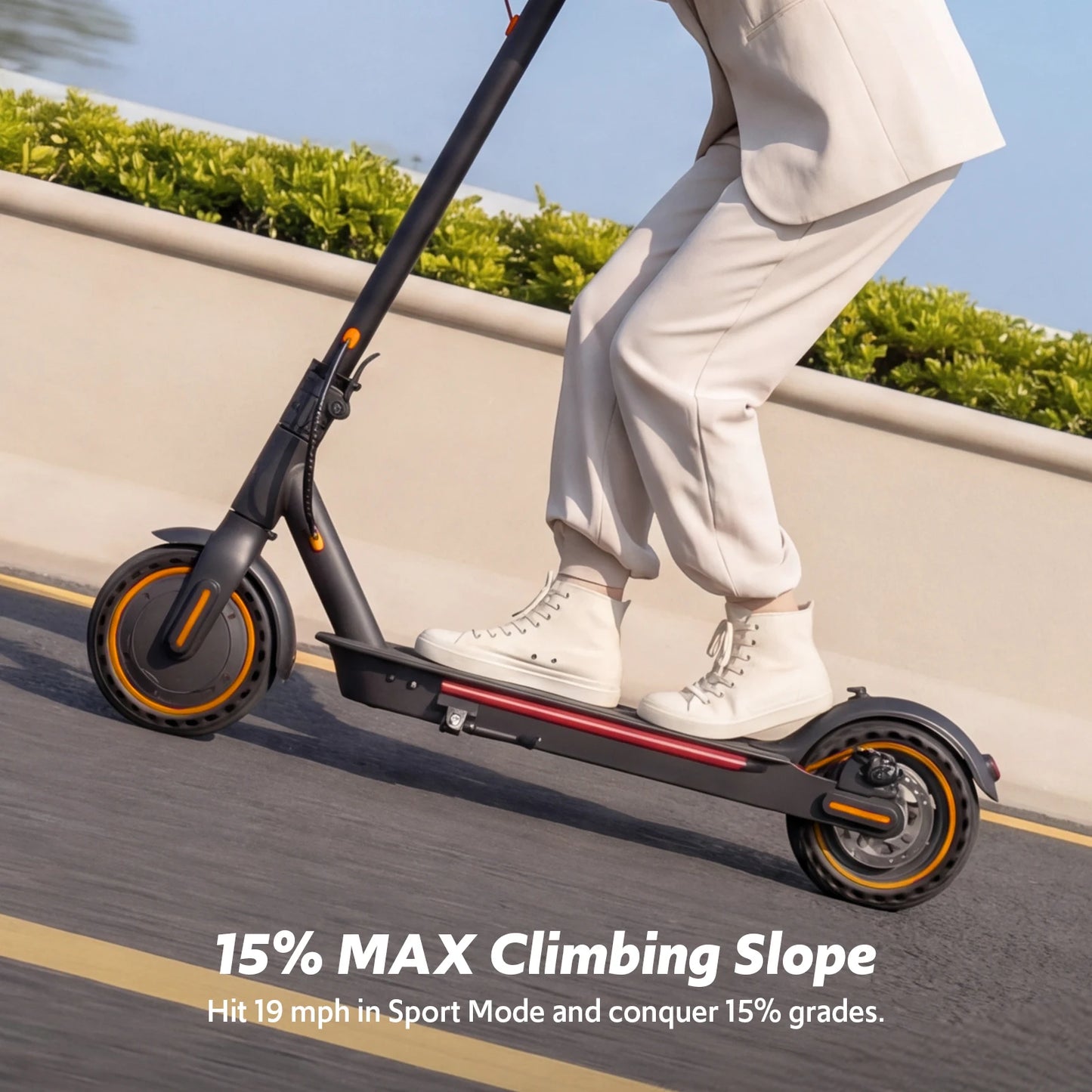 Osboo 550W Electric Scooter With Dual Suspension And 22 MPH