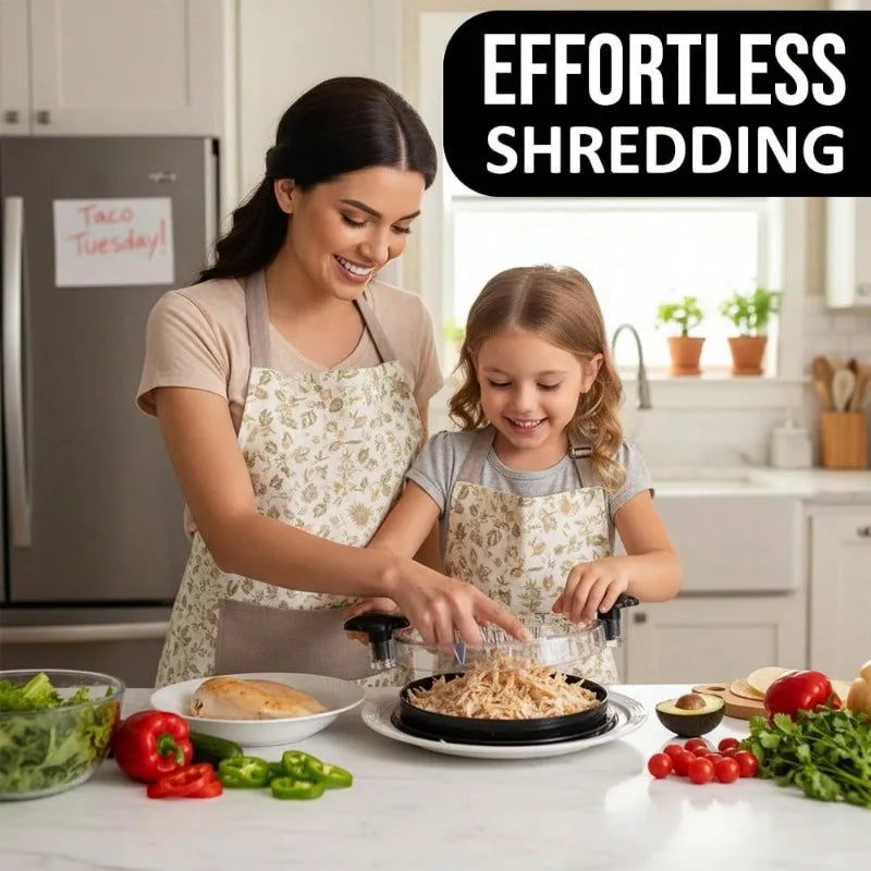 Stainless Steel Hand Crank Chicken Shredder Kitchen Tool