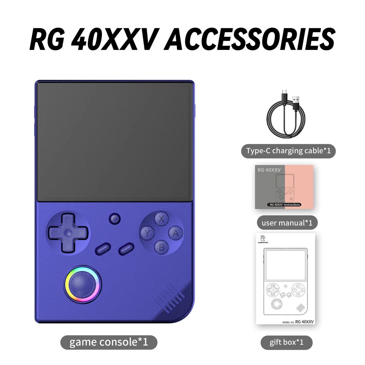 Anbernic RG40XXV Classic Retro Handheld Game Console
