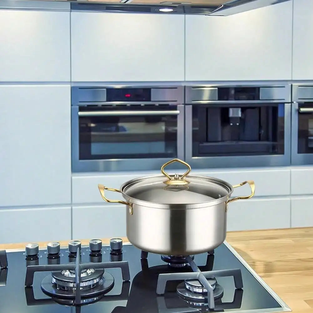 Stainless Steel Nonstick Cookware Set For Induction And Gas Stoves