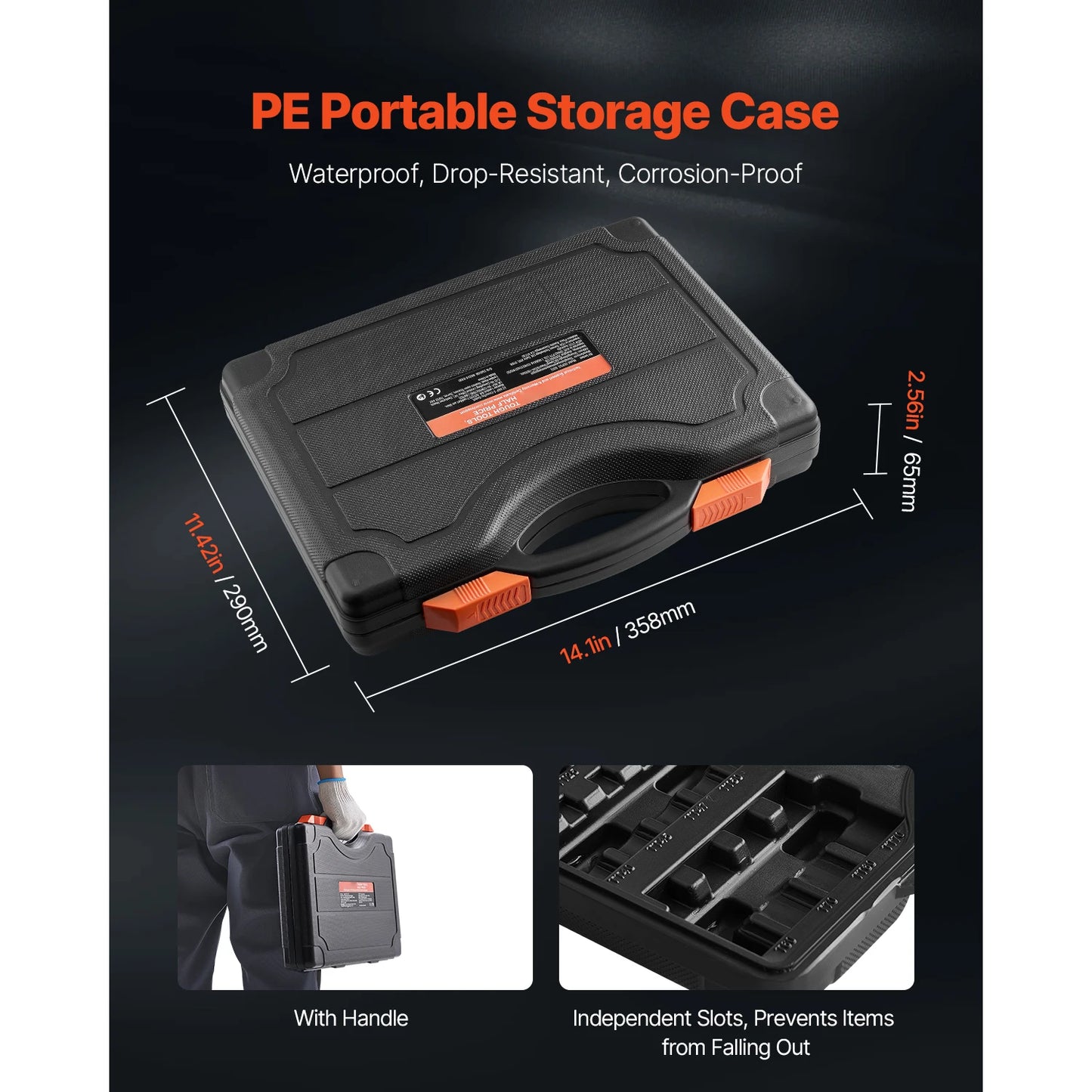 SucceBuy Torx Bit Socket Set With External Torx Sockets