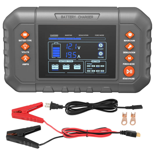 SucceBuy Smart 20 Amp Lithium Lead Acid Battery Charger
