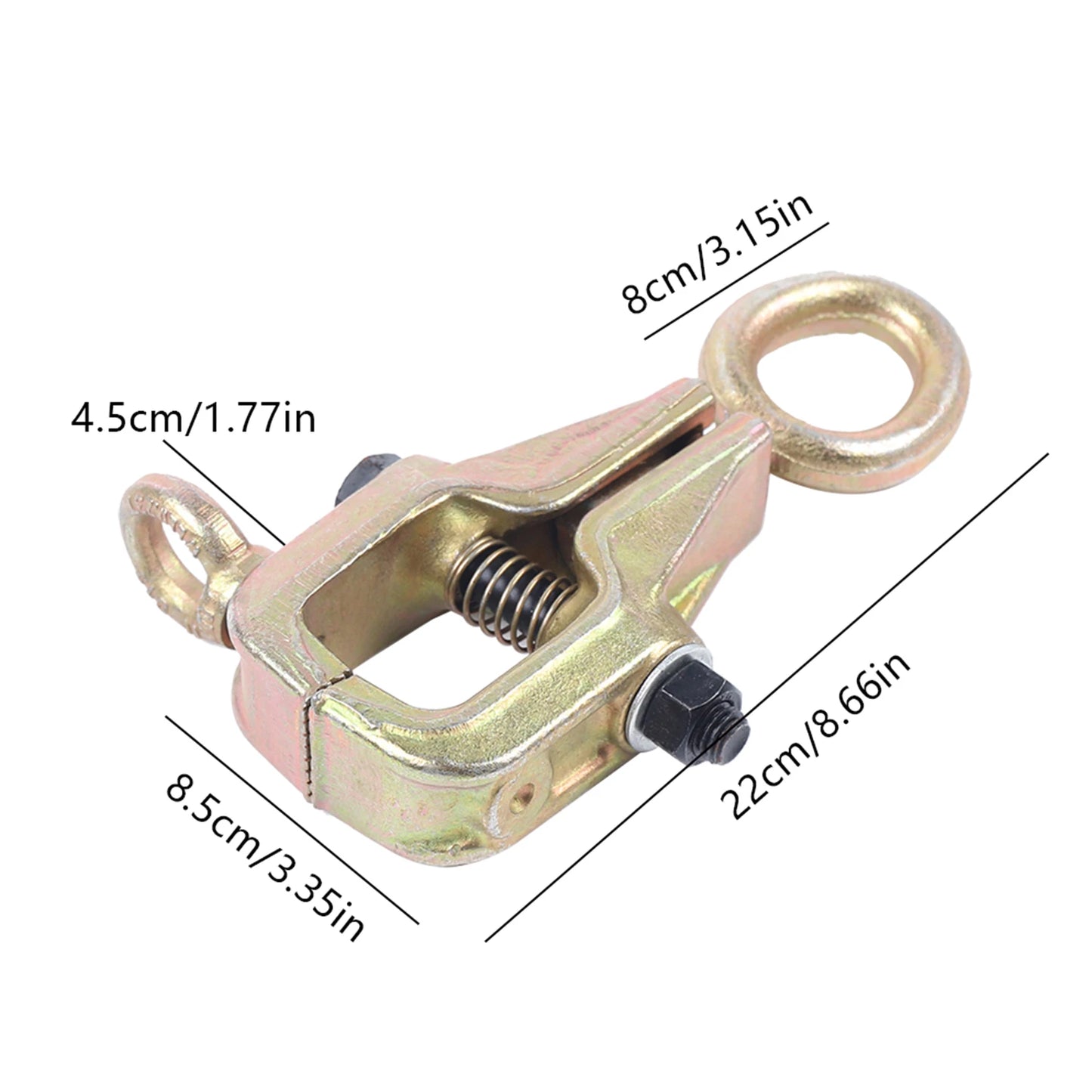 5 Ton Auto Body Dent Puller Clamp Frame Self Tightening