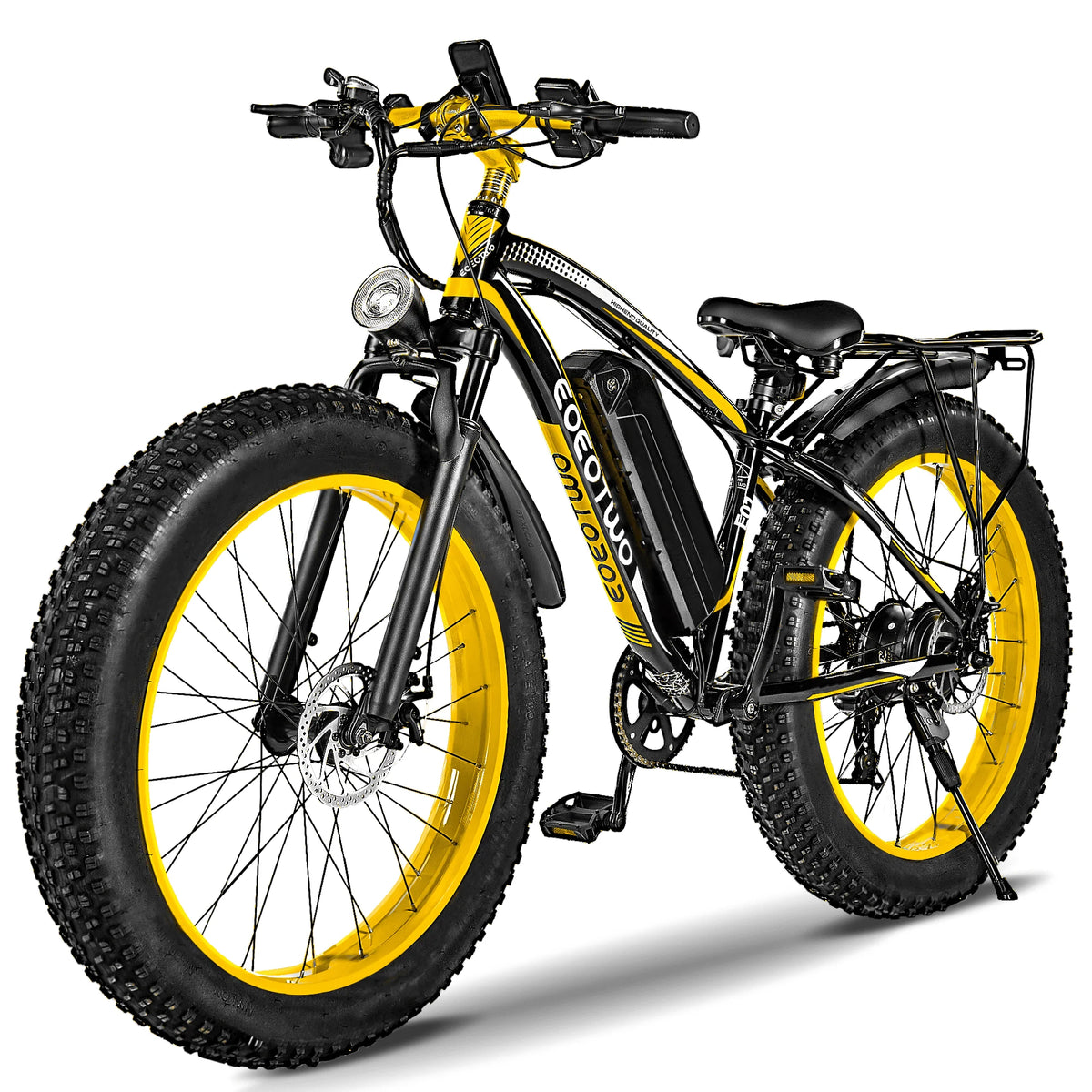 EOEOTWO 1500W All Terrain Electric Mountain Bike Dual Disc Brakes