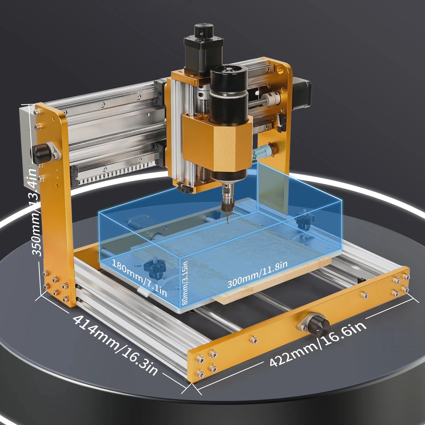 JEEL CNC 3018 Pro Ultra 500W All-Metal CNC Router Engraver
