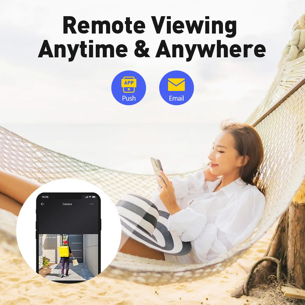 ANNKE 4K PoE Security System 8 Channel NVR Cameras