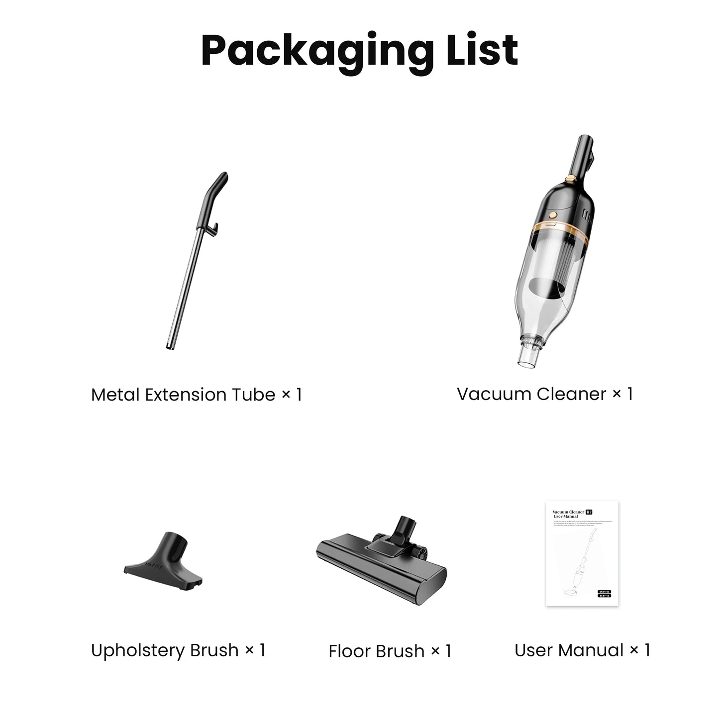 INSE 600W Corded Vacuum Cleaner 3-In-1 Handheld For Home