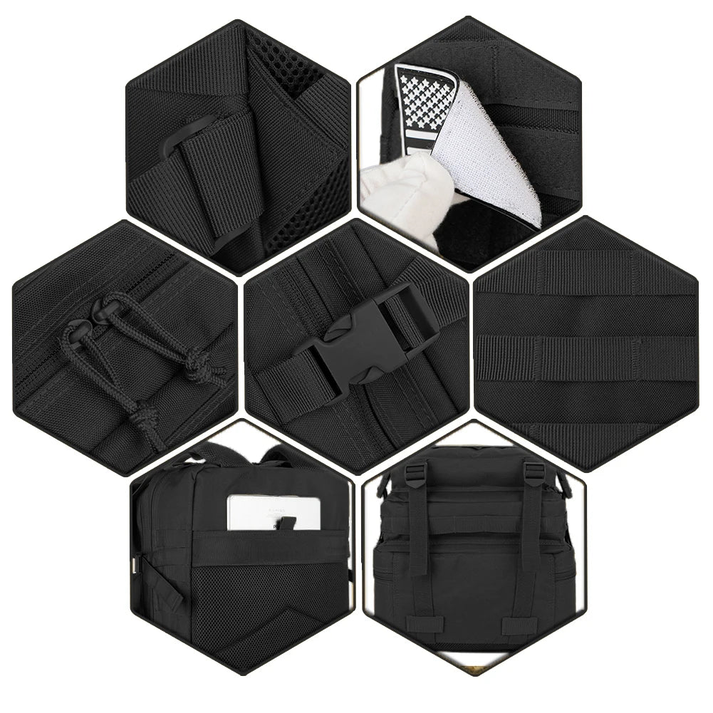 ReFire Gear Tactical Outdoor Hiking Backpack For Camping And Trekking