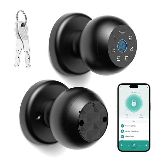 Viladepot Smart Door Lock With Fingerprint And App Control