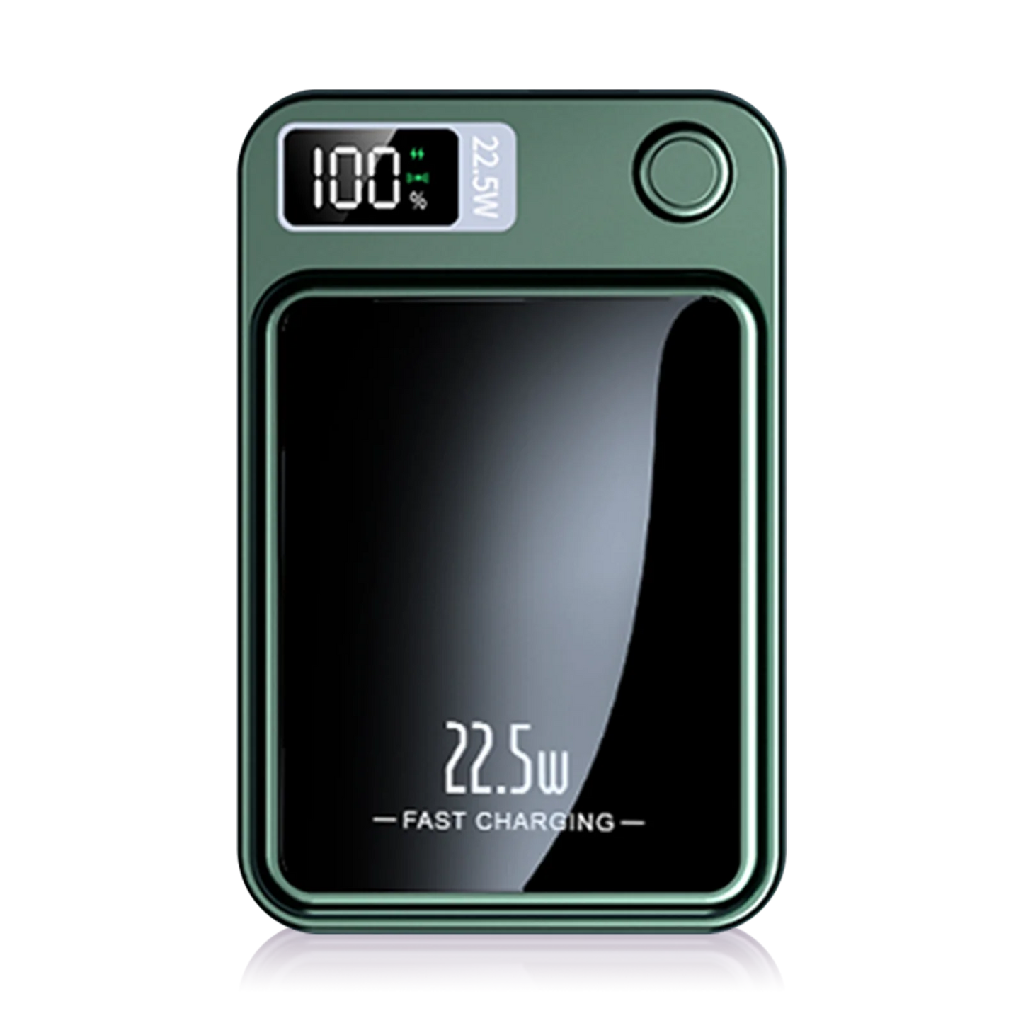 Portable 22.5W Wireless Power Bank With Solar and LED Display