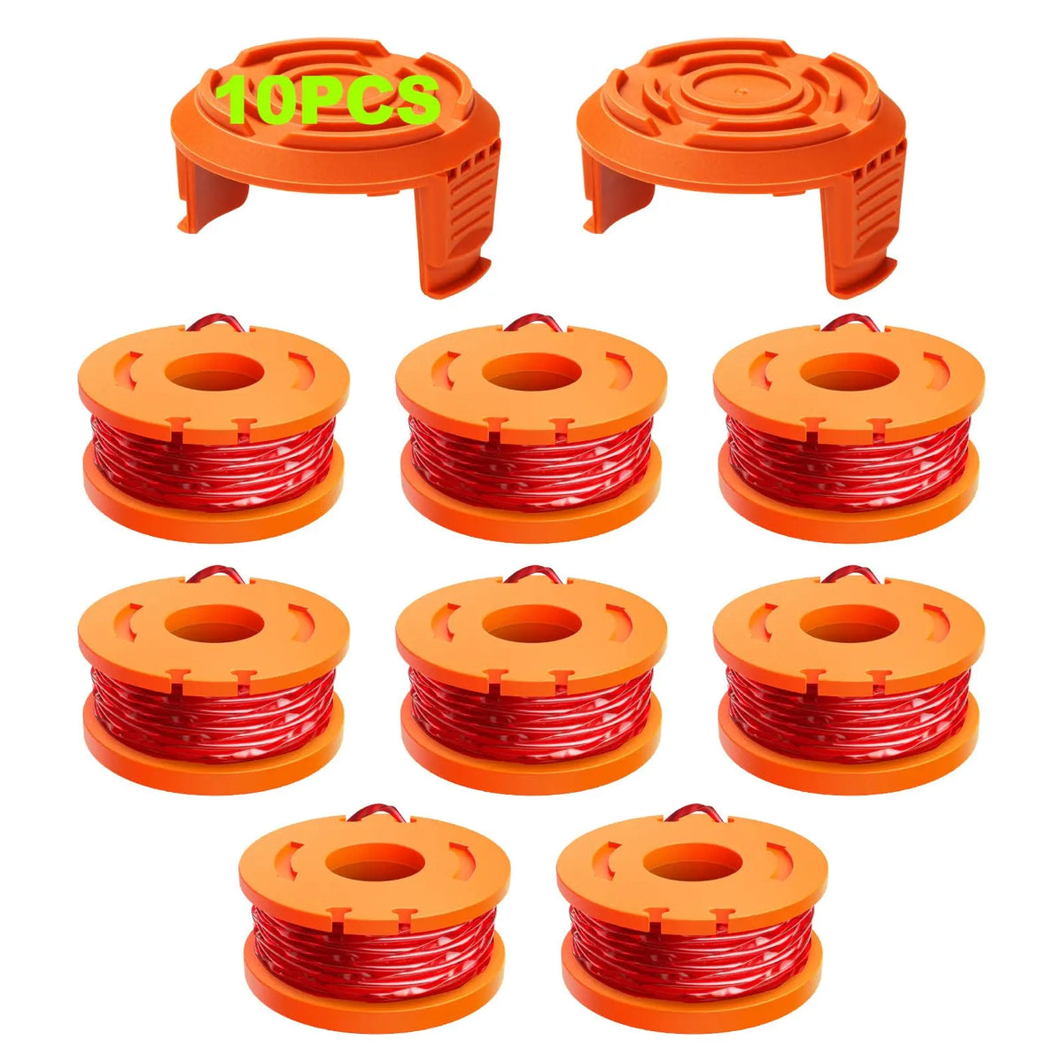 Replacement Trimmer Spool Line Compatible With Worx String Trimmers