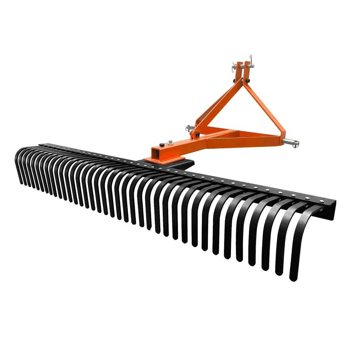 HiMISS Landscape Rake Attachment For Category 1 And 2 Tractors