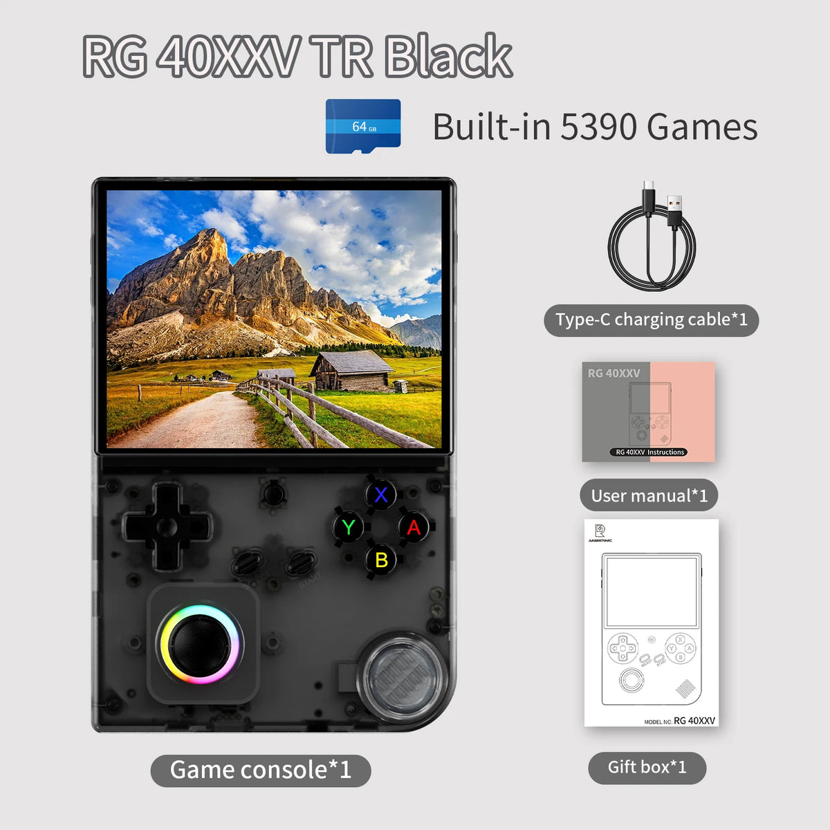 Anbernic RG40XXV Classic Retro Handheld Game Console