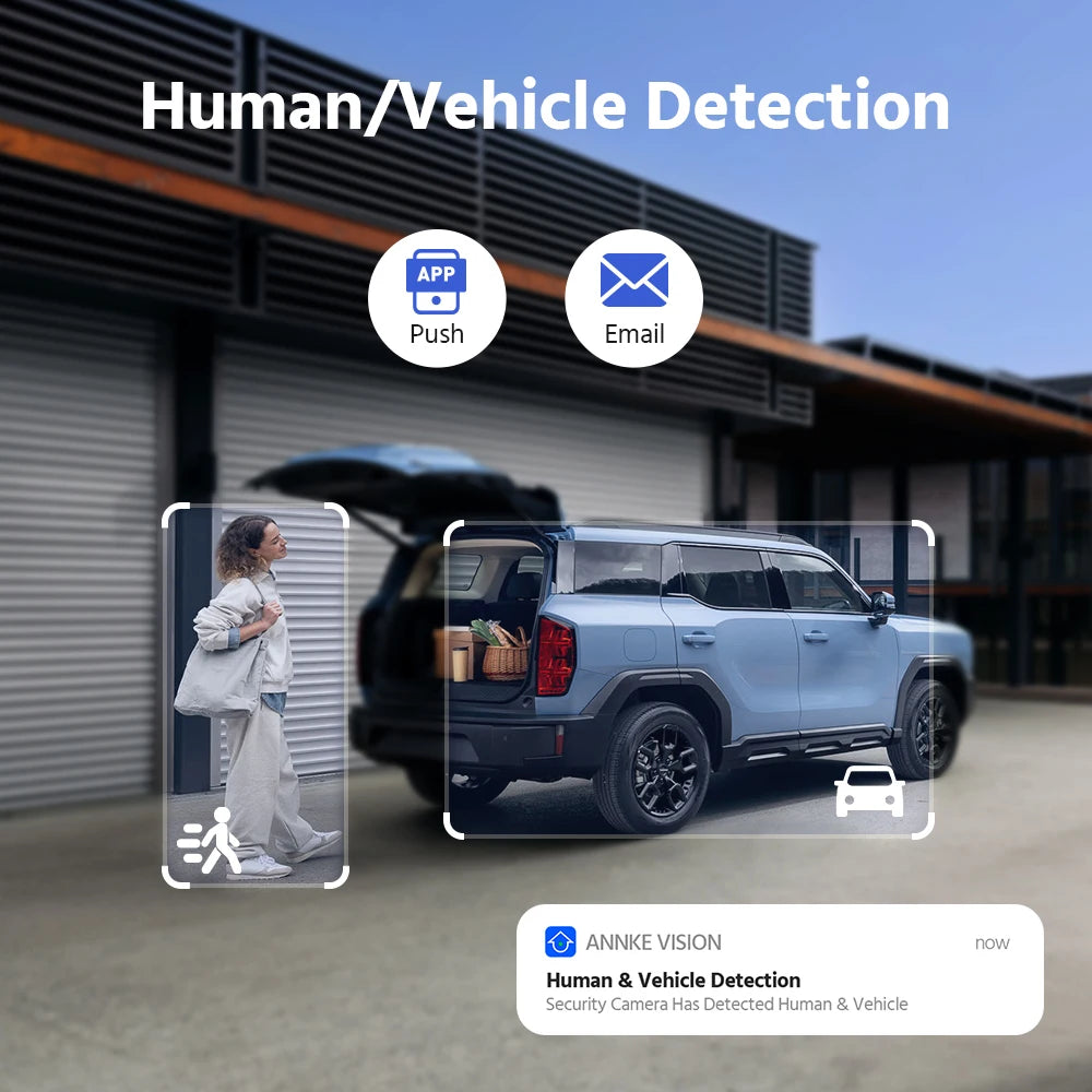ANNKE 4K 8MP Panoramic Dual Lens Security Camera System