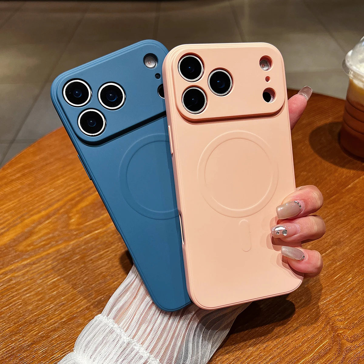 Licoers iPhone 17 Air Magnetic Liquid Silicone Case