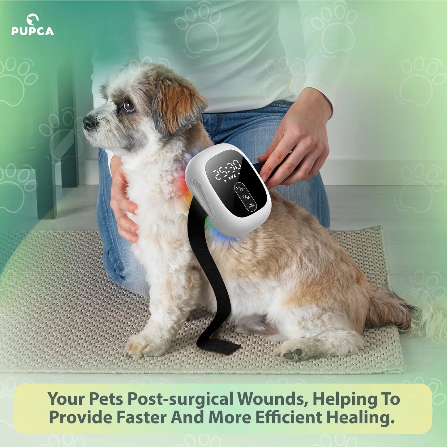 Pet Red Light Therapy Device For Dogs And Cats Wearable