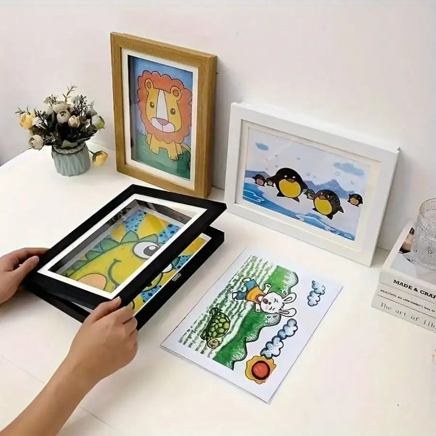 Magnetic Front Opening Art Frame For Photos And Wall Decor