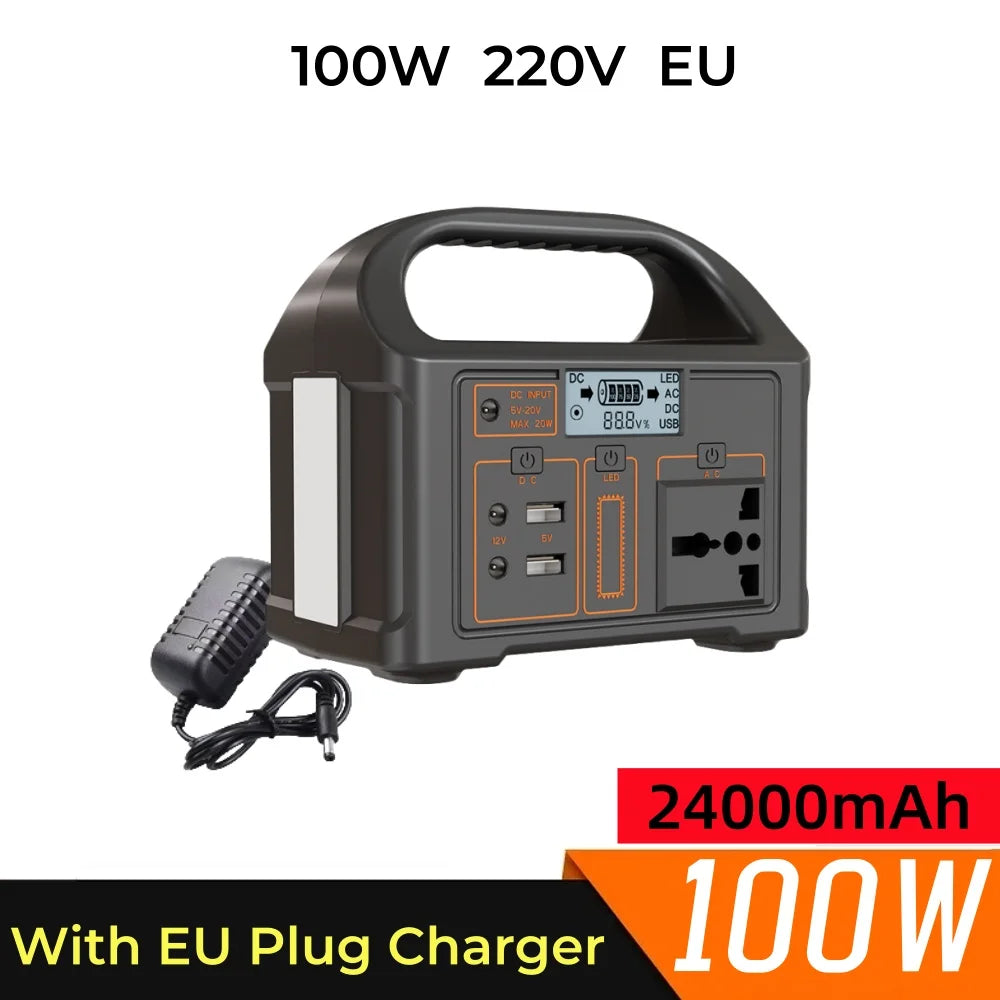 Jsdsolar 500W Portable Solar Power Station 110V 220V