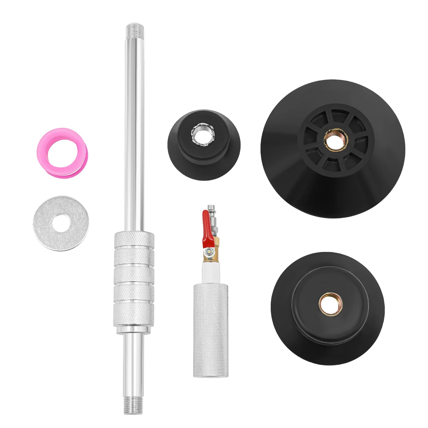Bymaocar Pneumatic Dent Puller Hammer With Three Suction Cups
