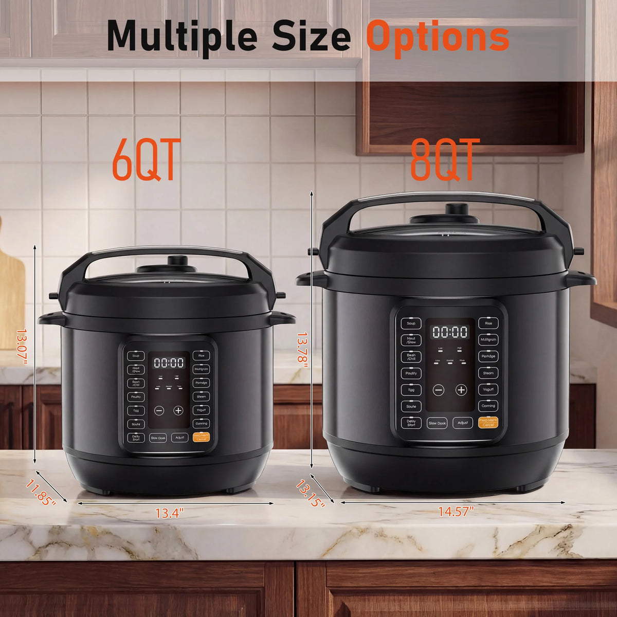 JHK 16-in-1 Electric Pressure Cooker Multi Cooker With Ceramic Pot