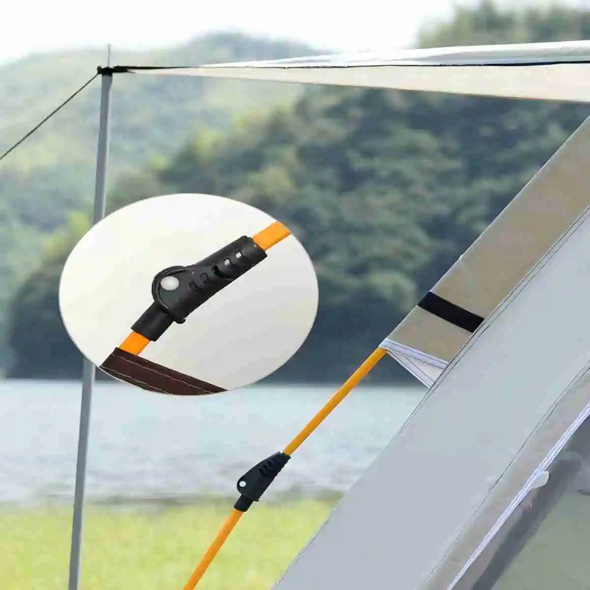 Pakicetus Outdoor Automatic Quick Opening Rainproof Tent Two Doors