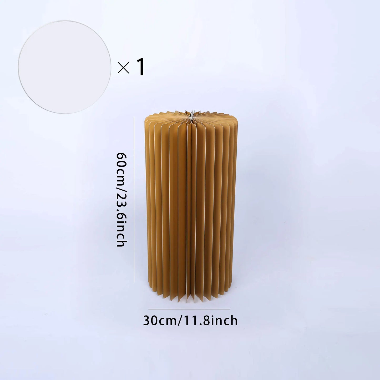 Round Pedestal Dessert Stand for Wedding Centerpieces and Vases