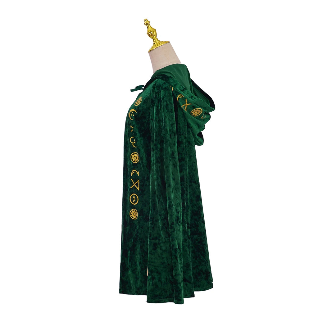 Winifred Sanderson Cosplay Witch Cloak Costume For Halloween