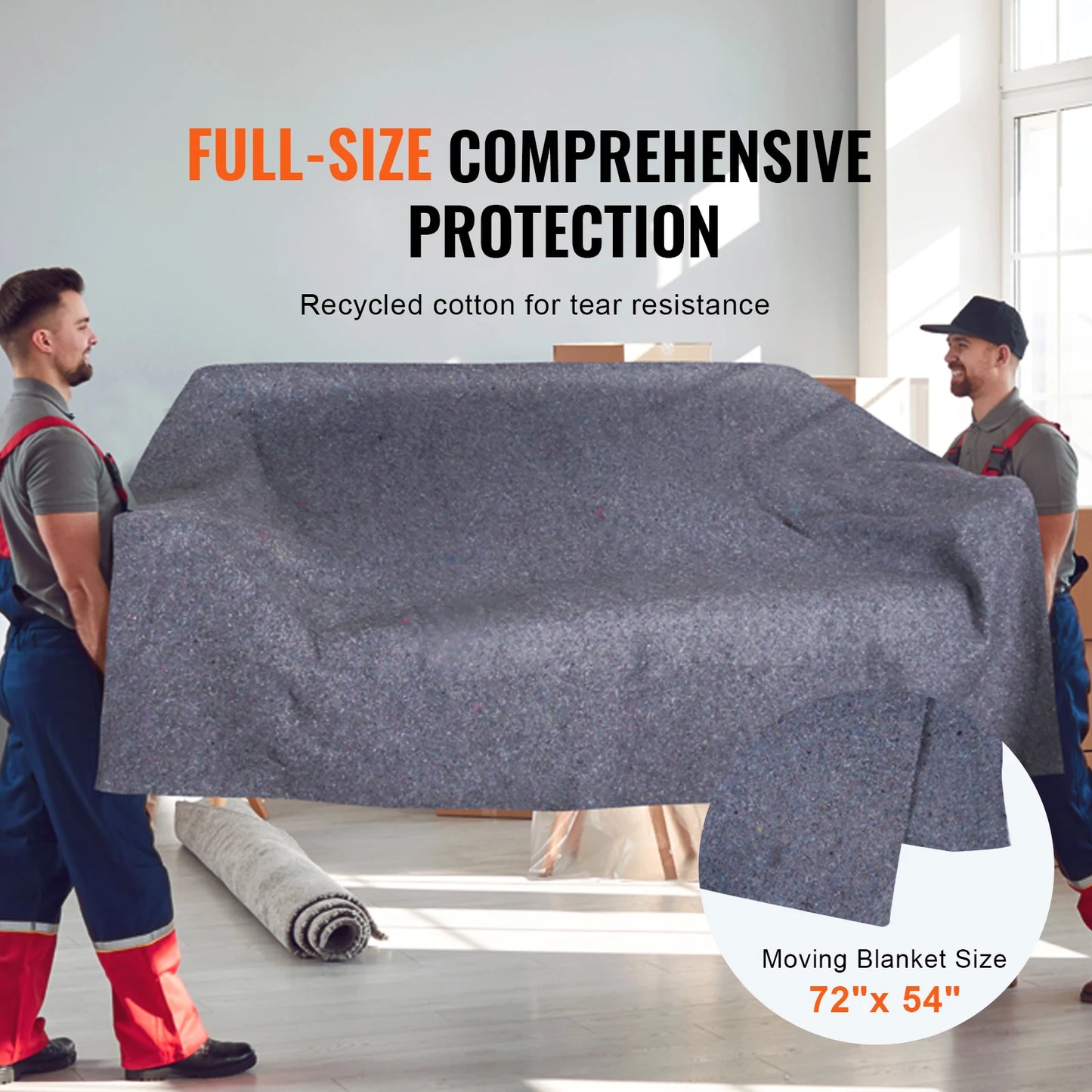 SucceBuy Recycled Cotton Heavy Duty Moving Blankets